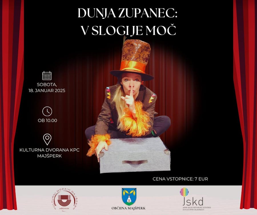 V SLOGI JE MOČ - otroška predstava Dunje Zupanc